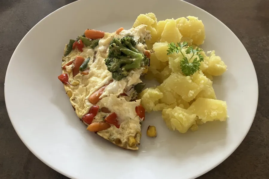 Recept Zeleninová omeleta