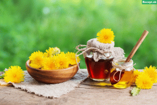 Púpavový med s citrusmi recept