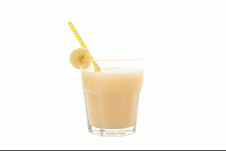Banánový koktail s vodkou recept